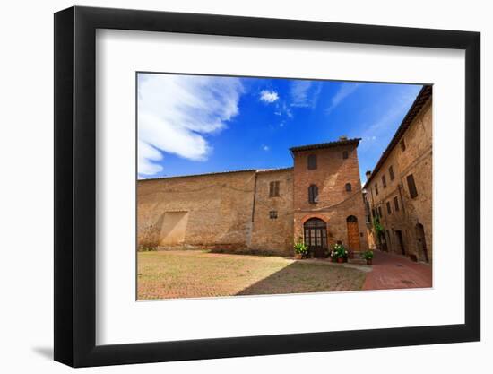 San Gimignano - Siena Tuscany Italy-Alberto SevenOnSeven-Framed Photographic Print