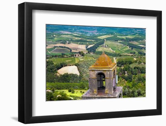 San Gimignano - Siena Tuscany Italy-Alberto SevenOnSeven-Framed Photographic Print