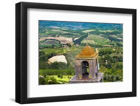 San Gimignano - Siena Tuscany Italy-Alberto SevenOnSeven-Framed Photographic Print