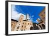 San Gimignano - Siena Tuscany Italy-Alberto SevenOnSeven-Framed Photographic Print