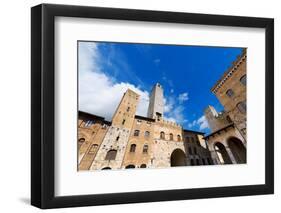 San Gimignano - Siena Tuscany Italy-Alberto SevenOnSeven-Framed Photographic Print