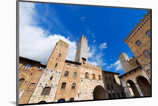 San Gimignano - Siena Tuscany Italy-Alberto SevenOnSeven-Mounted Photographic Print