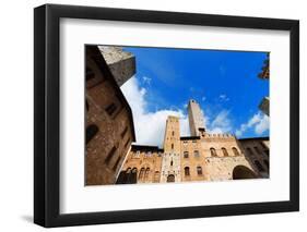 San Gimignano - Siena Tuscany Italy-Alberto SevenOnSeven-Framed Photographic Print