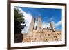 San Gimignano - Siena Tuscany Italy-Alberto SevenOnSeven-Framed Photographic Print