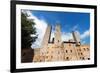 San Gimignano - Siena Tuscany Italy-Alberto SevenOnSeven-Framed Photographic Print