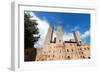 San Gimignano - Siena Tuscany Italy-Alberto SevenOnSeven-Framed Photographic Print