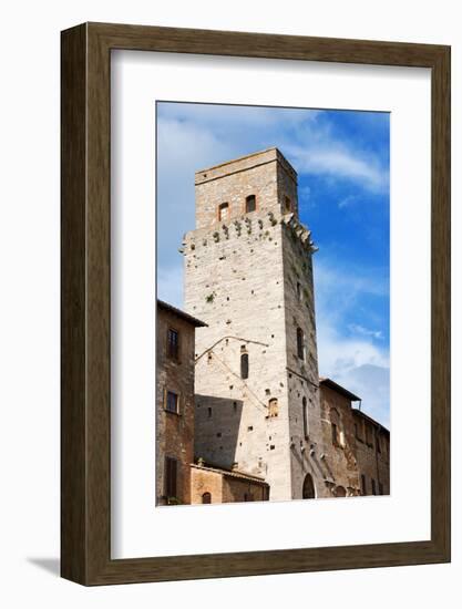 San Gimignano - Siena Tuscany Italy-Alberto SevenOnSeven-Framed Photographic Print