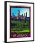 San Gimignano Tuscany 10-Anna Siena-Framed Giclee Print