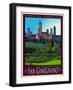 San Gimignano Tuscany 10-Anna Siena-Framed Premium Giclee Print