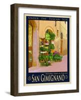 San Gimignano Tuscany 11-Anna Siena-Framed Giclee Print