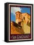 San Gimignano Tuscany 12-Anna Siena-Framed Stretched Canvas