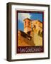 San Gimignano Tuscany 12-Anna Siena-Framed Giclee Print