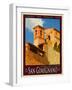 San Gimignano Tuscany 12-Anna Siena-Framed Giclee Print