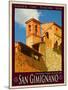 San Gimignano Tuscany 12-Anna Siena-Mounted Giclee Print