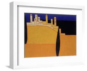 San Gimignano, Tuscany, 2000-Eithne Donne-Framed Giclee Print