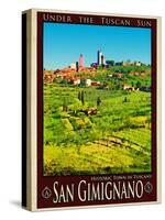 San Gimignano Tuscany 8-Anna Siena-Stretched Canvas