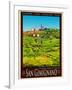 San Gimignano Tuscany 8-Anna Siena-Framed Giclee Print