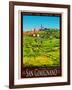 San Gimignano Tuscany 8-Anna Siena-Framed Giclee Print