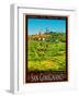 San Gimignano Tuscany 8-Anna Siena-Framed Giclee Print