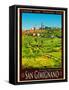 San Gimignano Tuscany 8-Anna Siena-Framed Stretched Canvas