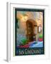 San Gimignano Tuscany 9-Anna Siena-Framed Giclee Print