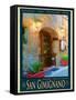 San Gimignano Tuscany 9-Anna Siena-Framed Stretched Canvas