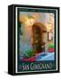 San Gimignano Tuscany 9-Anna Siena-Framed Stretched Canvas