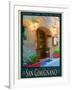 San Gimignano Tuscany 9-Anna Siena-Framed Giclee Print