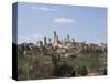 San Gimignano, Tuscany, Italy-Angelo Cavalli-Stretched Canvas