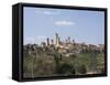 San Gimignano, Tuscany, Italy-Angelo Cavalli-Framed Stretched Canvas