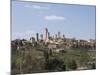 San Gimignano, Tuscany, Italy-Angelo Cavalli-Mounted Photographic Print