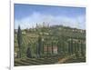 San Gimignano Tuscany-Richard Harpum-Framed Art Print