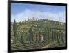 San Gimignano Tuscany-Richard Harpum-Framed Art Print