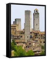 San Gimignano, UNESCO World Heritage Site, Tuscany, Italy, Europe-Angelo Cavalli-Framed Stretched Canvas