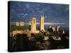 San Gimignano, Unesco World Heritage Site, Tuscany, Italy-Bruno Morandi-Stretched Canvas