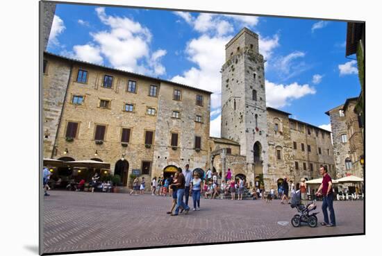 San Gimignano-lachris77-Mounted Photographic Print