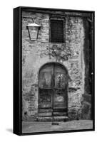 San Giminiano Door-Moises Levy-Framed Stretched Canvas