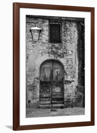 San Giminiano Door-Moises Levy-Framed Photographic Print