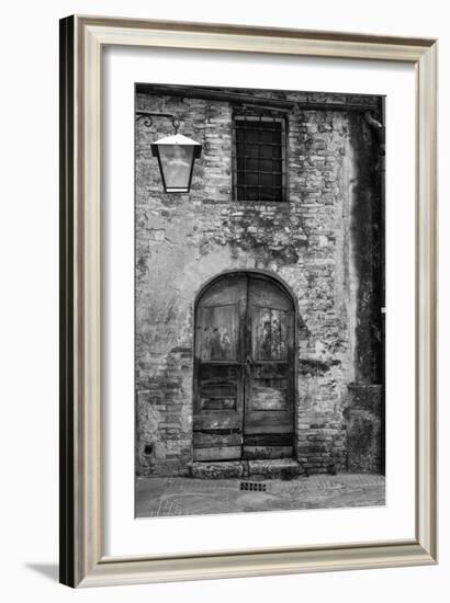 San Giminiano Door-Moises Levy-Framed Photographic Print