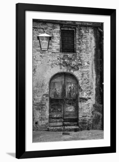 San Giminiano Door-Moises Levy-Framed Photographic Print