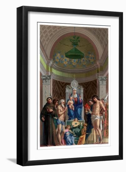 San Giobbe Altarpiece, C1478-Franz Kellerhoven-Framed Giclee Print