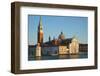 San Giorgio Basilica and island seen from the ferry, Venice Lagoon, Venice, Italy-Carlo Morucchio-Framed Photographic Print