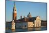 San Giorgio Basilica and island seen from the ferry, Venice Lagoon, Venice, Italy-Carlo Morucchio-Mounted Photographic Print