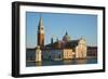 San Giorgio Basilica and island seen from the ferry, Venice Lagoon, Venice, Italy-Carlo Morucchio-Framed Photographic Print