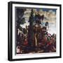 San Giorgio Freeing Princess Dragon-Georg Lemberger-Framed Giclee Print