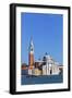 San Giorgio Maggiore and Campanile, Viewed from Calle Vallaresso, San Marco, Venice, Veneto, Italy.-Cahir Davitt-Framed Photographic Print