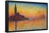 San Giorgio Maggiore At Dusk by Caude Monet-Trends International-Framed Poster