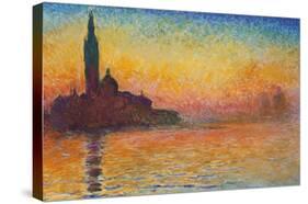 San Giorgio Maggiore At Dusk by Caude Monet-Trends International-Stretched Canvas