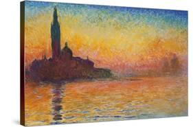 San Giorgio Maggiore At Dusk by Caude Monet-Trends International-Stretched Canvas