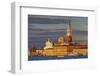 San Giorgio Maggiore at Sunset Viewed from Giudecca, Venice, Veneto, Italy.-Cahir Davitt-Framed Photographic Print